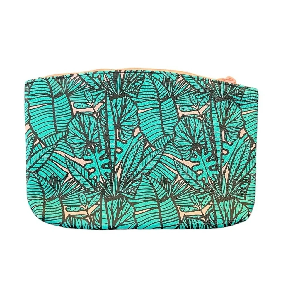 Set of Three IPSY Stylish Pouches in Teal and Purple